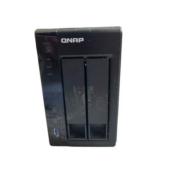 QNAP TS-251+ 2-Bay NAS with 2GB RAM, Power Supply & Remote